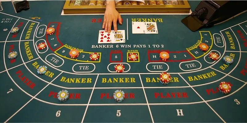 Cách Và Luật Chơi Baccarat Ga6789 Cơ Bản Dễ Thắng 2 Hiểu cơ bản quy tắc chia bài Baccarat Ga6789